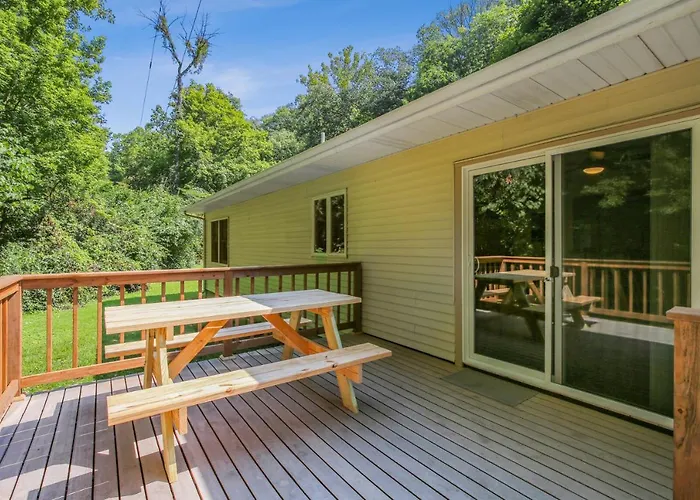 Hébergement de vacances Kickapoo Creekside Escape Danville